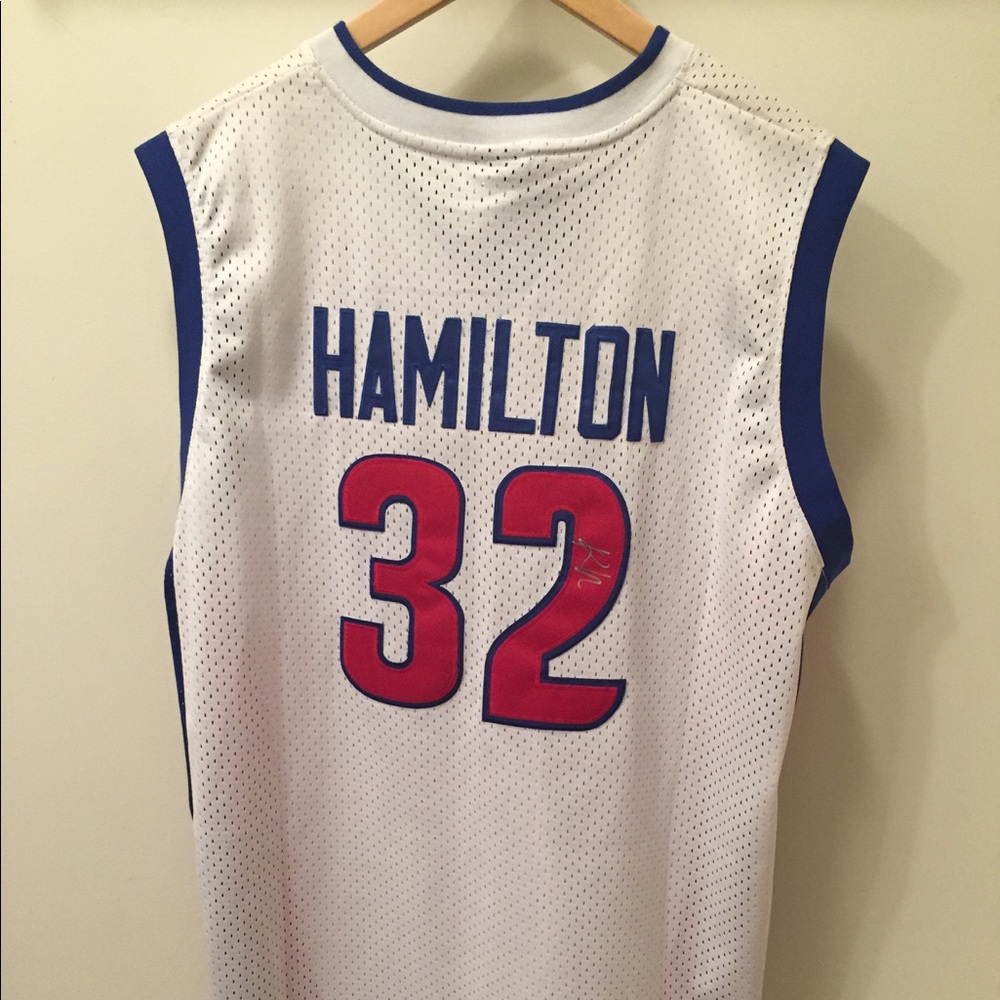 Signed detroit pistons jersey
